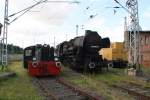 Eine K� und 52 8039-9 standen am 12.09.09 im ehemaligen ...