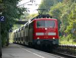 Zum Tagesabschluss machte ich ...  Dieter Schumacher 13.09.2009