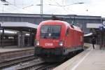 br-1116 1116 110-6 in M�nchen Hbf am 30.05.09