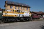 die aus Spanien zum �chsle zur�ckgekehrte V 51 903 sonnt ...