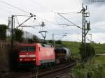 152 006-3 mit einem Mischer -> Norden bei Hattenheim ...