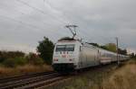 101 034-7 In Form am 14.09.2009 als Schublok kurz nach ...