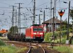 185 010 am Abzwg. Srg/Stralsund am 31.08.09  ...