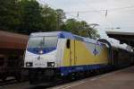 ME 146-14 Metronom am 14.05.2009 im Bahnhof Kreiensen  ...