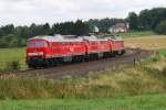 232 093 mit Lokzug ...  Mirko Kiefer 16.09.2009