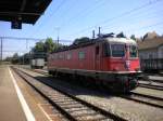 Re 6/6 11614 Meilen 11.8.09 in Payerne  ...