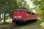 110 490 steht am 12.09.09 im Werk Dessau hinterstellt.  ...