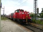 214 014 mit drei ...  Norbert F�rster 16.09.2009