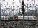 SBB - Ankommende Z�ge im Hauptbahnhof Z�rich / ICN ...