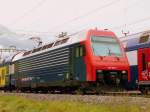 SBB - S-Bahn Lok 450 103-7 in Ziegelbr�cke am 19.07.2009 ...