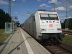 101 034-7 mit IC2239(Warnow)von ...  Stefan Pavel 18.09.2009