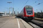 Am 8.09.09 hatte dieser IRE aus Lindau (S�dbahn) Einfahrt in ...