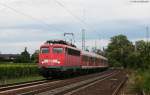 110 410-8 und 440-5 (kalt) mit der RB 15418 (Frankfurt(Main)Hbf-Koblenz ...