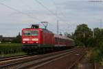 143 158-0 mit der RB 15534 (Wiesbaden Hbf-Koblenz Hbf)  ...