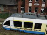 Im Endbahnhof von Rehna TW 703 der OLA. ... Im Endbahnhof von Rehna TW 703 der OLA. ...