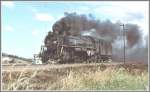 Schmalspurdampf Die kohlegefeuerte 301 ist eine der m�chtigsten Meterspurloks neben einigen 1981 angelieferten Dampfloks der Argentinischen Staatsbahn.
(Archiv 04/1981)