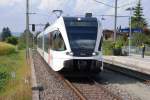 Thurbo Stein am Rhein (Schweiz), 19.09.2009, 783-6 als S3 nach Haggen �ber St.Gallen bei der Einfahrt in den Bahnhof