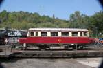 bochum-dahlhausen-museum Wismarer Schienenbus auf der Drehscheibe von Bochum-Dahlhausen
