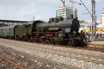 BR 38 Ich pers�nlich finde, dass die 38 3199 die sch�nste Lok mit ihrem Sonderzug am 19.09.09 in G�ppingen war!