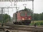 re-4-4-ii-re-420 Re 4/4 II Doppelpack als LZ bei Oberr�ti am 21.08.2009