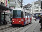 bochum-gelsenkirchener-strasenbahn-ag-bogestra M6 312 der BOGESTRA unterwegs auf der SL 310 nach Heven Dorf in der HS Witten Rathaus >Sept.2009<