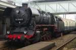 br-44-44-drg-dr-db-043--044-db Lokportrait 44 2546-8 unter Dampf. Ausgestellt in G�ppingen w�hrend den M�rklin-Tagen 2009. (19.09.2009).