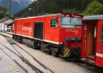 zillertalbahn D15 im Bahnhof Mayrhofen; Juli 2009