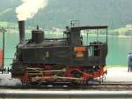 achenseebahn Dampflok 3 bei der Schiffsanlegestelle am Achensee; 2005