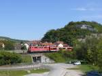bayern Eine Baureihe 111 mit ihrem RE von W�rzburg nach Aschaffenburg bei Retzbach, 19.08.2009