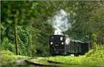 steyrtalbahn Dampflok 298.102 (Bj 1888 �lteste betriebsf�hige Schmalspurdampflok �sterreichs) f�hrt anl�sslich des Jubil�ums 120 Jahre Steyrtalbahn von Gr�nburg nach Steyr. 
06.09.2009 