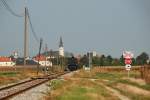br-629 629.01 hat mit R 16539 Bockflie� verlassen und ist unterwegs nach Gro� Engersdorf. Die Aufnahme entstand am 20.09.2009.