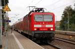 grafenhainichen 143 930 steht mit der RB nach Halle(S) in Gr�fenhainichen zur Abfahrt bereit.