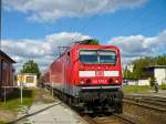 143 079-2 erreicht mit einer RB Dessau S�d auf der ...