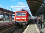 114 301-5 f�hrt mit ...  Kevin Schmidt 21.09.2009
