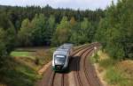 VT14 mit VBG 86563 vor Wiesau (25.08.2009)  ...