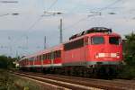 110 440-5 und 410-8 (kalt) mit der RE 15435 (Koblenz ...