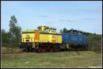 HSL 716 522 und die EGP V60.09 standen am 17.09.09 ...