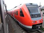 Ein Triebzug der Baureihe 612 wartet in Bad Kreuznach auf ...