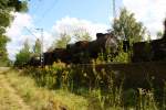 52 8072 am 12.09.09 im ehemaligen BW Falkenberg oberer Bahnhof. ...
