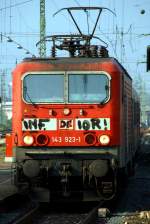 Die 143 923-1 als ...  Norman Kiel 22.09.2009