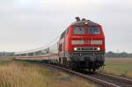 Die 218 321-8 bei Gro�enbrode ,am 12,09,09  ...