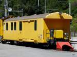 RhB - Dienstwagen Xak 9459 in Filisur am 26.07.2009  ...