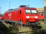 BR 145 005-5 RAILION, in BW Leipzig Engelsdorf, am 19.08.2009. ...