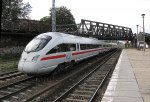Diese BR 605 ICE /Diesel war am 23.09.09 bei der ...