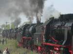 Zusammengekoppelt in Parallelfahrt. 30.4.05, ...  Thomas Wendt 06.05.2005