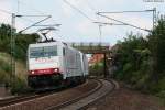 186 901-5 und 905-6 (kalt) von Crossrail mit dem DGS ...