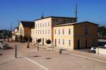 Eberswalde, 23.09.2009, Bahnhofsgeb�ude   ...