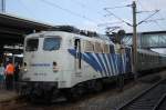 Br 139 177-0 von Lokomotion stand am 19.09.09 mit einem ...