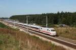 ICE 786 am 31.08.2009 bei Allersberg. ... ICE 786 am 31.08.2009 bei Allersberg. ...