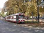 Am 19.9.2009 kamen auf der 707 (Universit�t-Unterrath S) ausschlie�lich GT8S ...